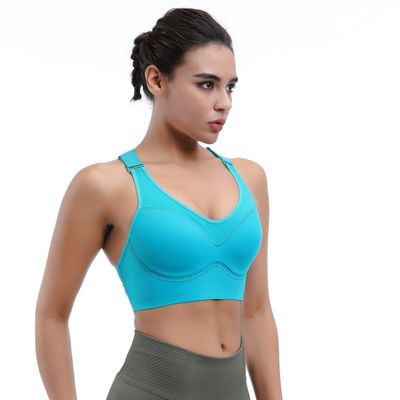 Bra sportivo ad alto impatto per donne Top per allenamento idrografico e traspirante