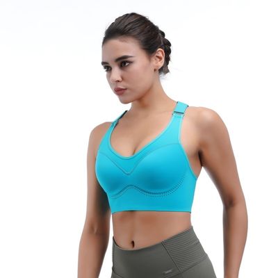 Bra sportivo ad alto impatto per donne Top per allenamento idrografico e traspirante