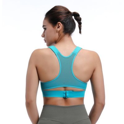 Bra sportivo ad alto impatto per donne Top per allenamento idrografico e traspirante