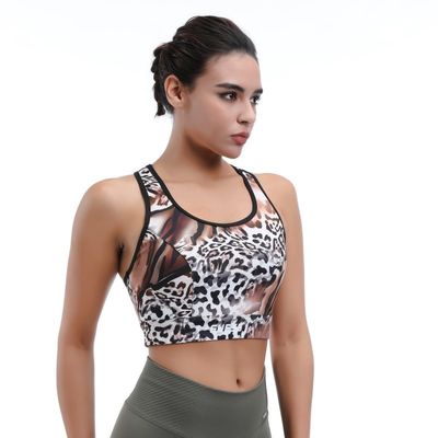 Bra sportivo Racerback senza cuciture per correre, ciclismo e pilates