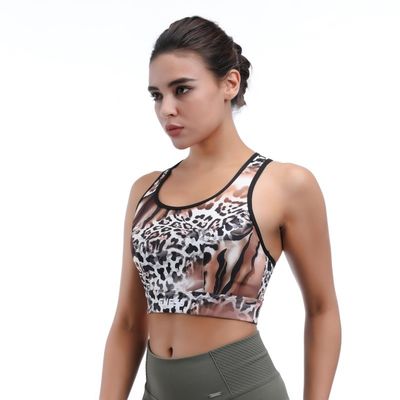 Bra sportivo Racerback senza cuciture per correre, ciclismo e pilates