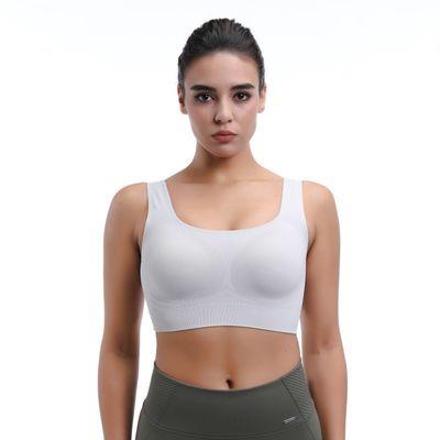 Sustanon sportivo per donne ad alto impatto, senza fili, antiumidità e top per allenamento traspirante