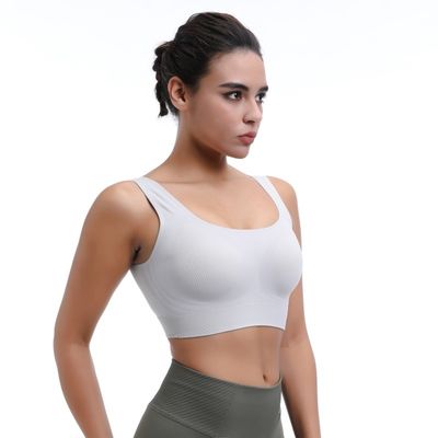 Sustanon sportivo per donne ad alto impatto, senza fili, antiumidità e top per allenamento traspirante