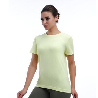 Pannello a maglia compressione manica corta tessuto antimicrobico asciuga veloce