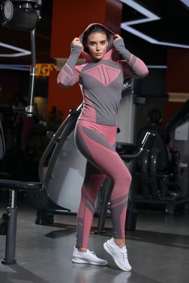 Indossare in modo attivo Leggings di yoga morbidi senza cuciture 4-Way Stretch No See Through