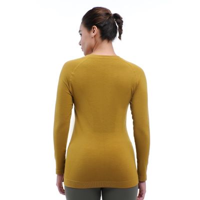 Maglia traspirante manica lunga flessibile asciuga veloce Perfetto per allenamenti ad alta intensità